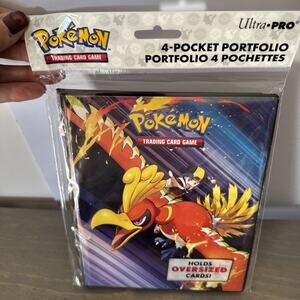 Ultra Pro Pokémon Destined Rivals Ho-Oh 4 Pocket Binder Portfolio Album TCG